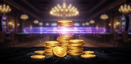 Stos złotych monet wygranej – Vox Casino