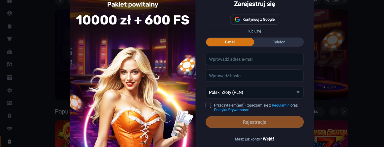 Szybka rejestracja w Vox Casino bez zbędnych formalności